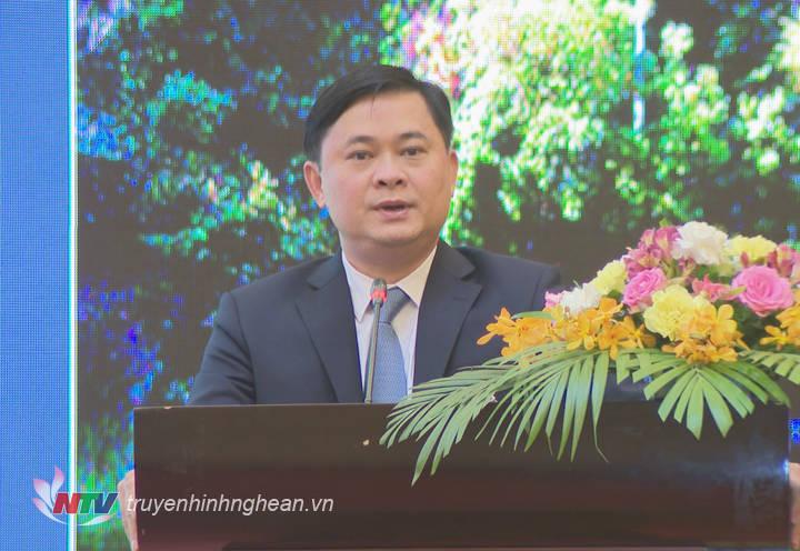 Chủ tịch UBND tỉnh Thái Thanh Quý phát biểu kết luận tại hội thảo.