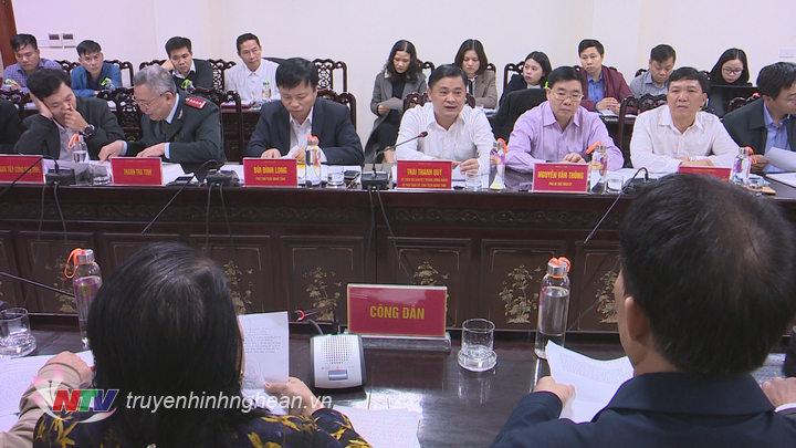 Bí thư Tỉnh ủy, Chủ tịch UBND tỉnh Thái Thanh Quý: Phải sâu sát thực tế để giải quyết các vụ việc phù hợp thực tiễn và sát đúng