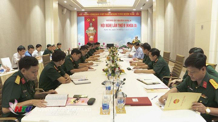 Đảng ủy - Bộ tư lệnh Quân khu 4 lãnh đạo, chỉ đạo LLVT thực hiện nhiệm vụ 6 tháng cuối năm