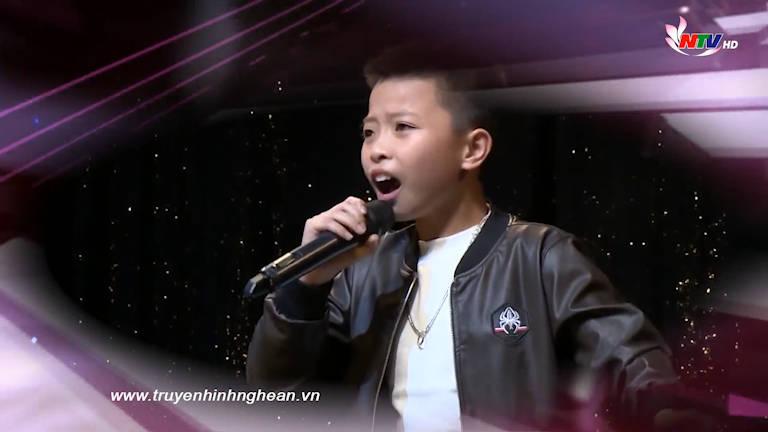 Thiếu nhi Nghệ An: Bạn Hoàng Minh - Giọng hát triển vọng Tuyệt đỉnh Song ca Nhí 2019