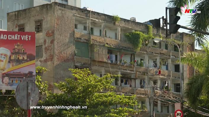 Bất an cuộc sống cư dân khu tập thể D2 Quang Trung – TP Vinh