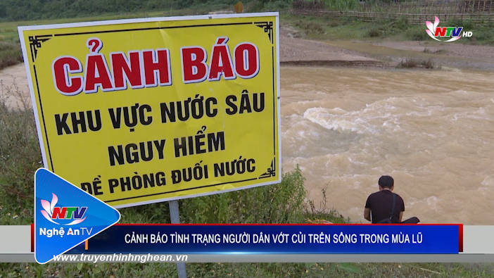 Cảnh báo tình trạng người dân vớt củi trên sông trong mùa lũ