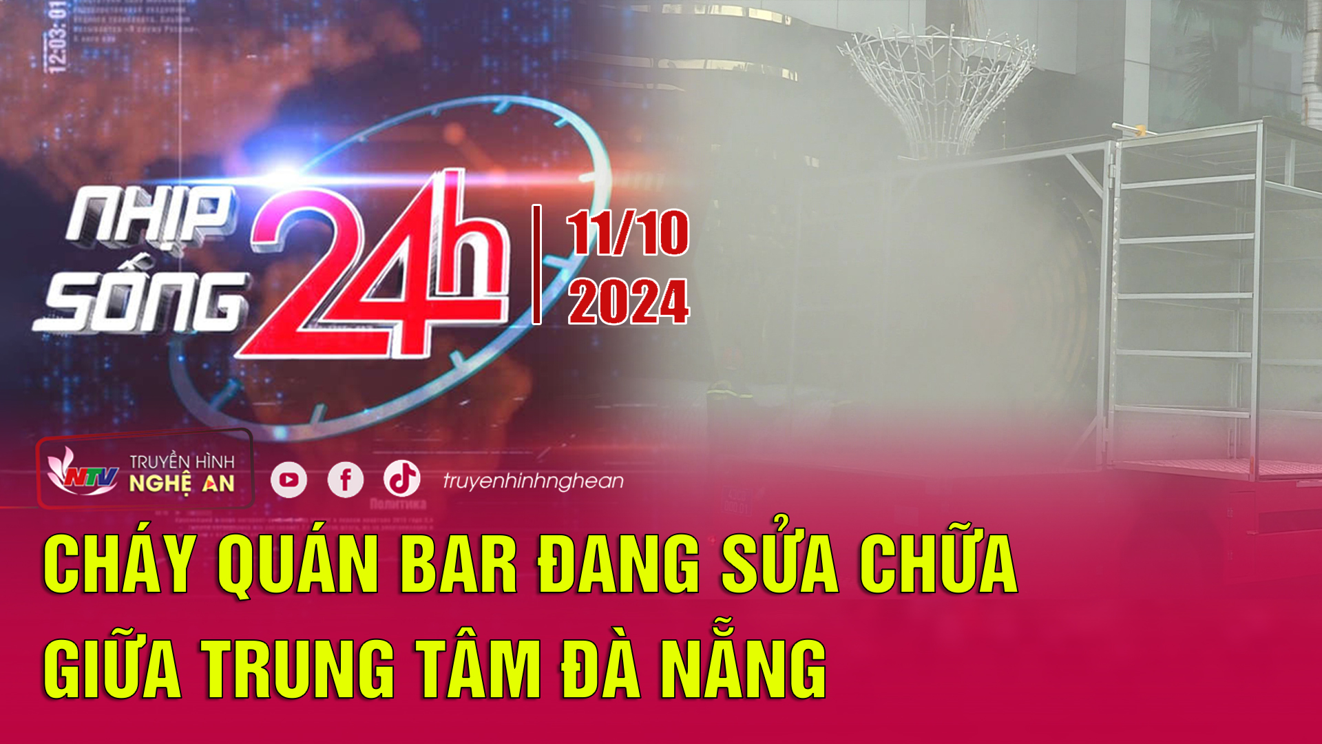 Bản tin Nhịp sống 24h - 11/10/2024