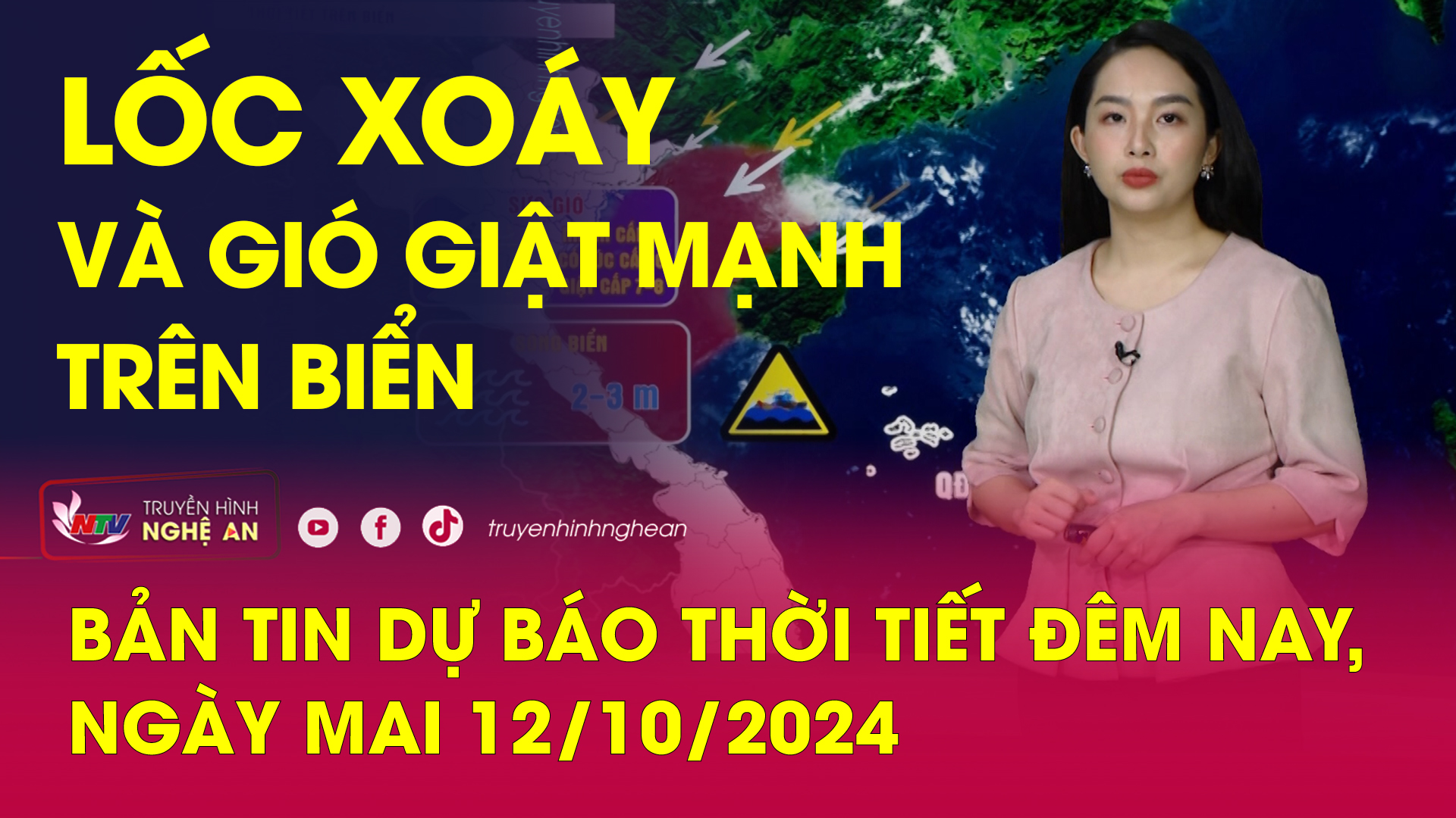 Dự báo Thời tiết đêm nay, ngày mai 12/10/2024