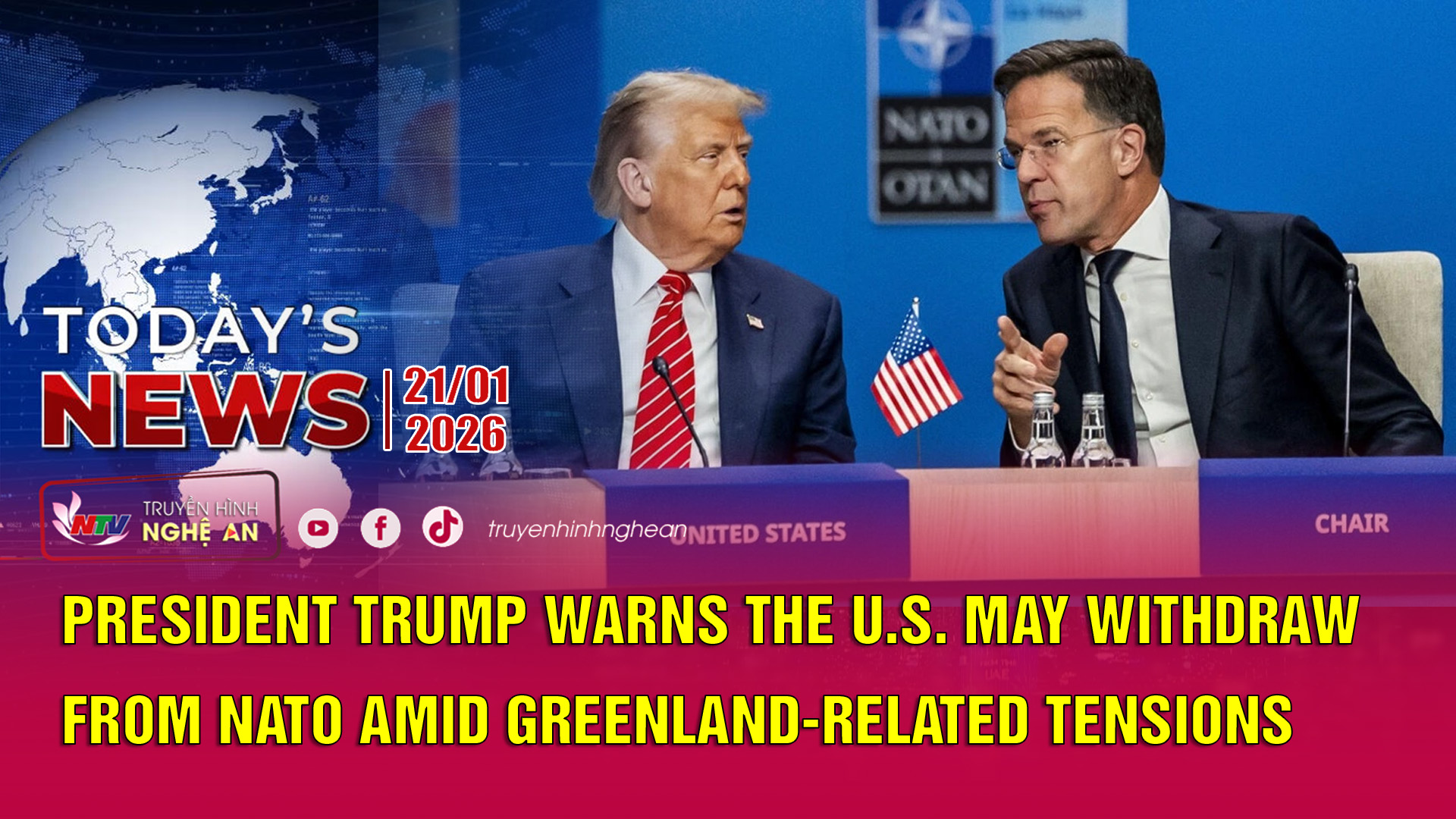 Today's News - 21/01/2026:  The 14th National Congress of the Communist Party of Vietnam enters its third working day