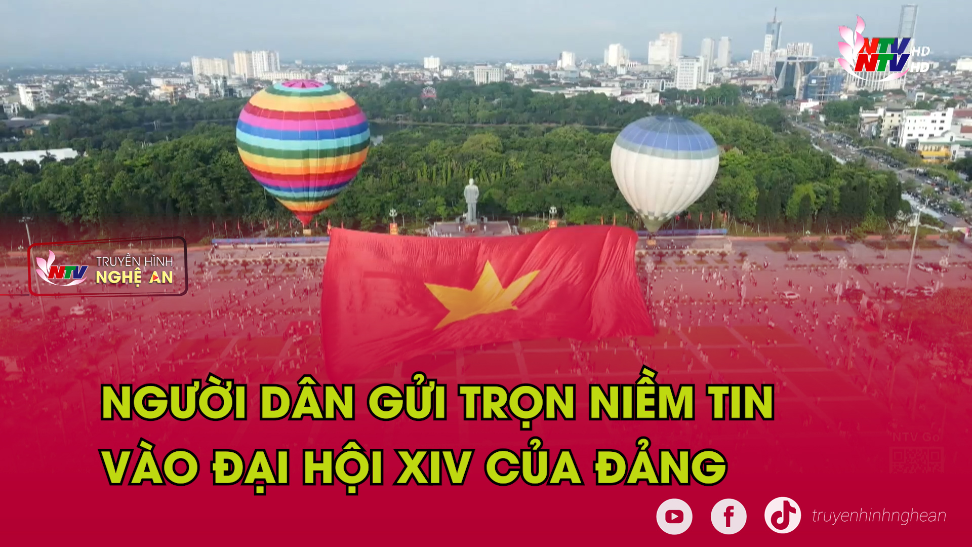 Người dân gửi trọn niềm tin vào Đại hội XIV của Đảng