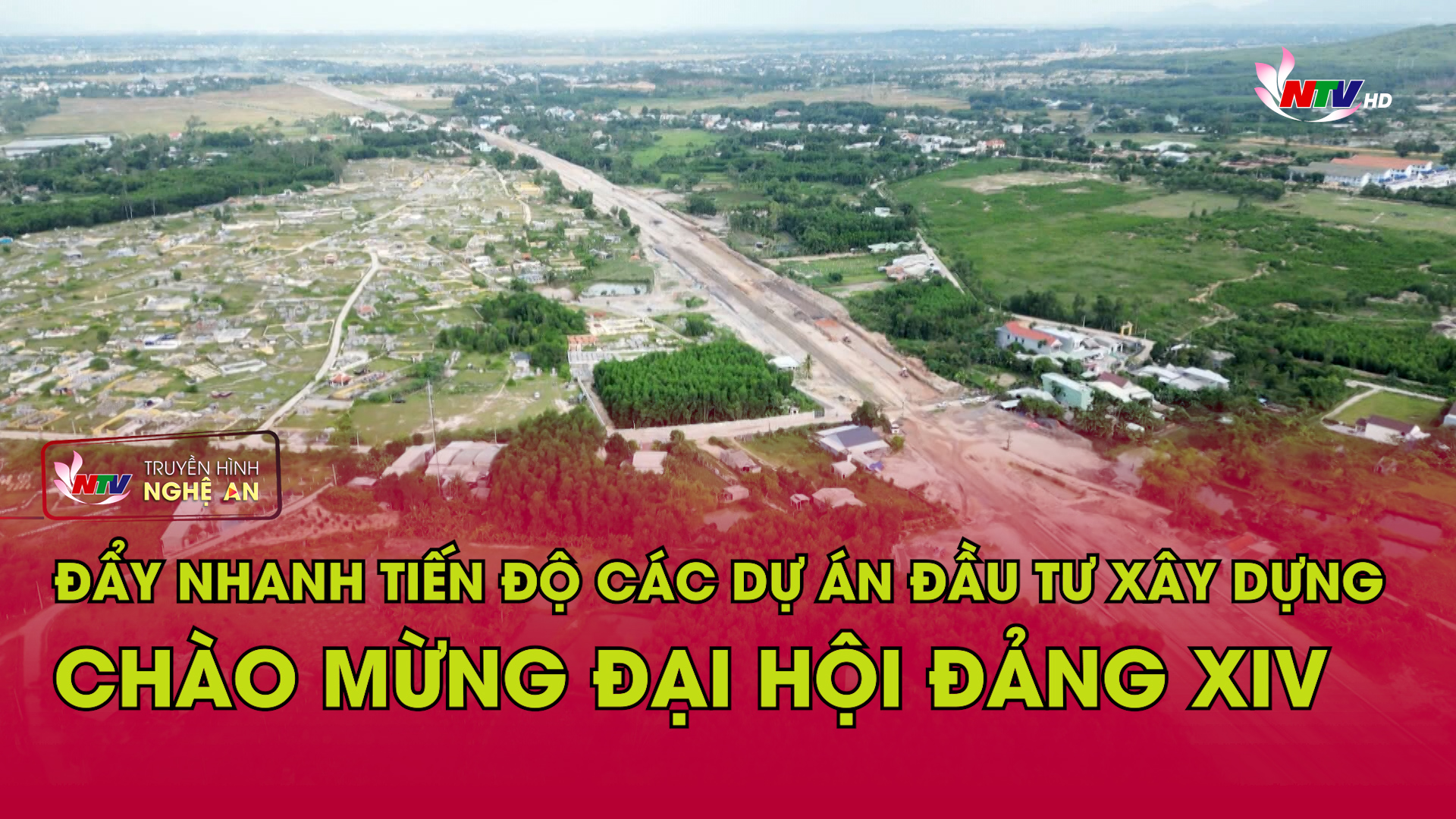 Đẩy nhanh tiến độ các dự án đầu tư xây dựng chào mừng Đại hội Đảng XIV