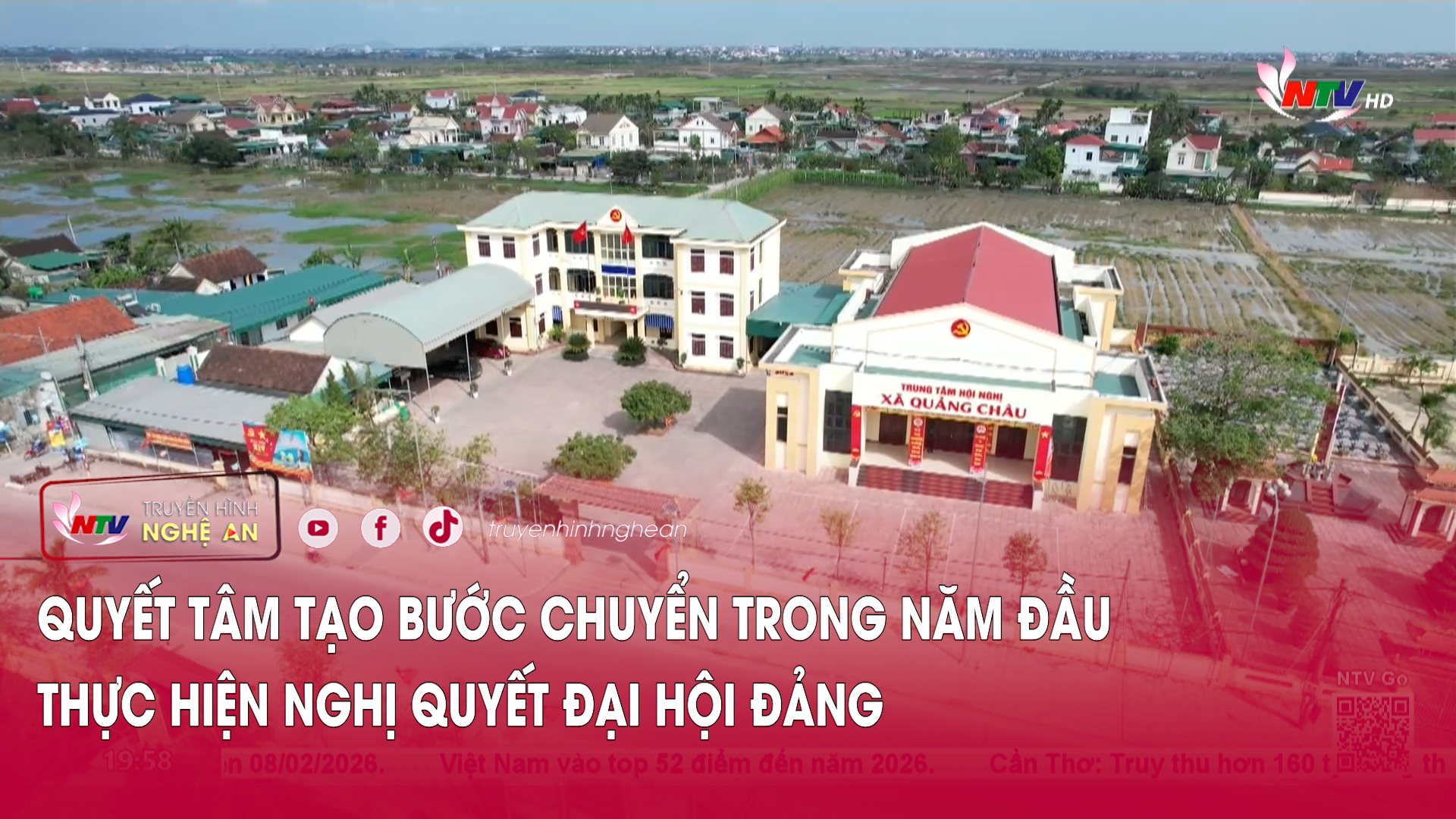 Quyết tâm tạo bước chuyển trong năm đầu thực hiện Nghị quyết Đại hội Đảng