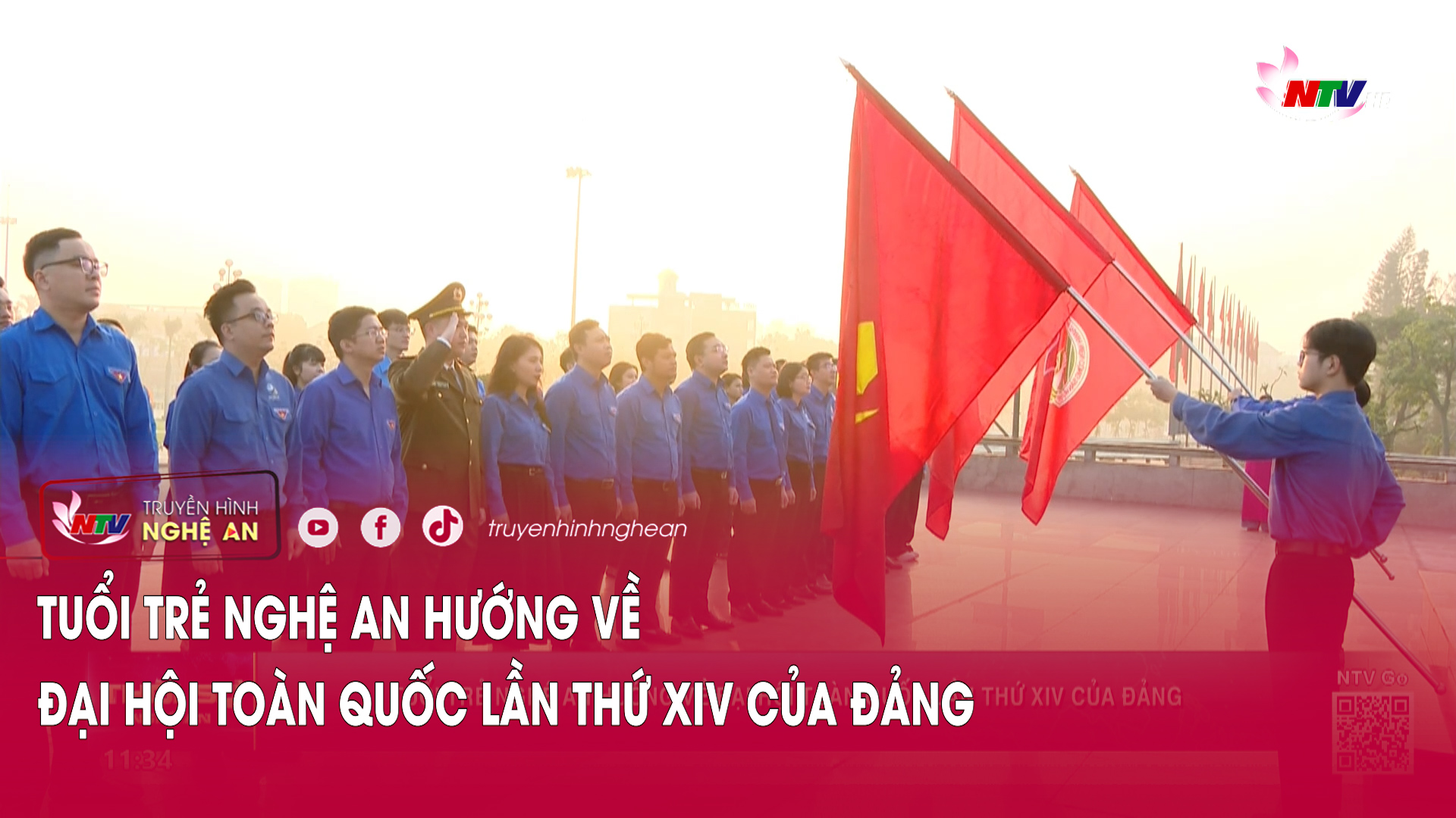 Tuổi trẻ Nghệ An hướng về Đại hội toàn quốc lần thứ XIV của Đảng