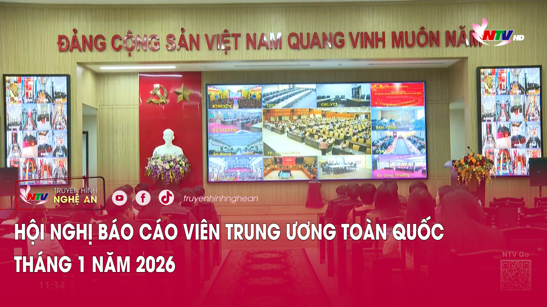 Hội nghị báo cáo viên Trung ương toàn quốc tháng 1 năm 2026