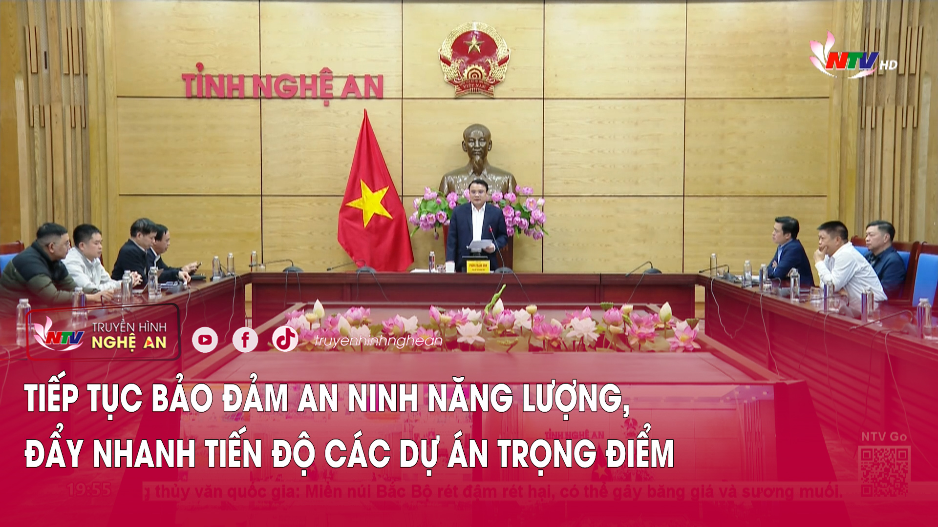Tiếp tục bảo đảm an ninh năng lượng, đẩy nhanh tiến độ các dự án trọng điểm