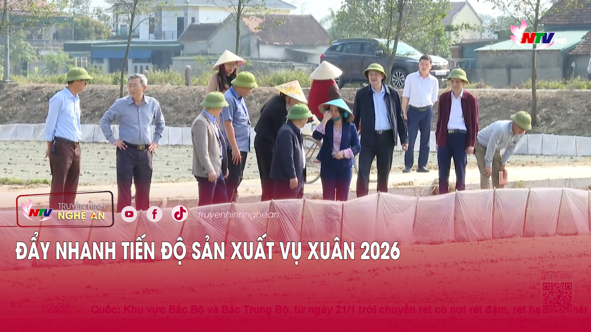 Đẩy nhanh tiến độ sản xuất vụ xuân 2026