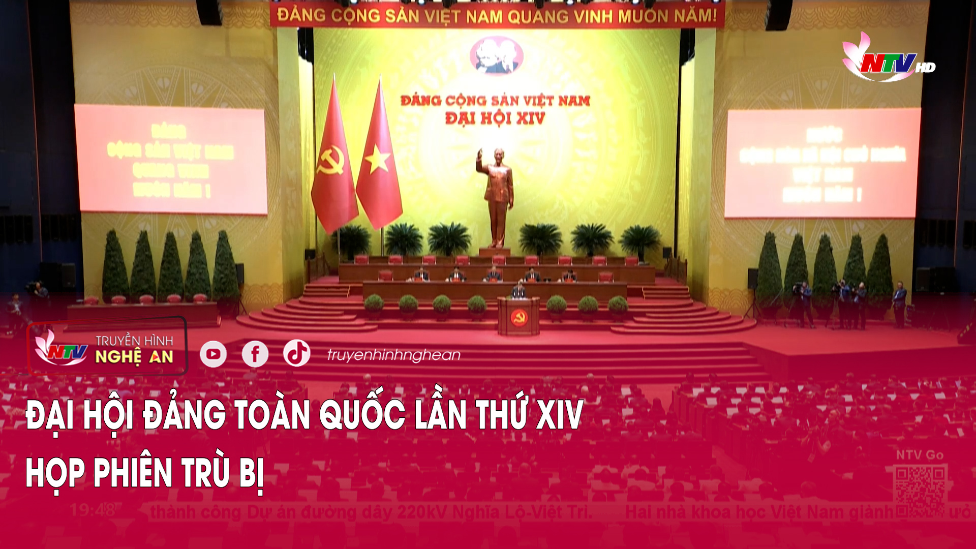 Đại hội Đảng toàn quốc lần thứ XIV họp phiên trù bị
