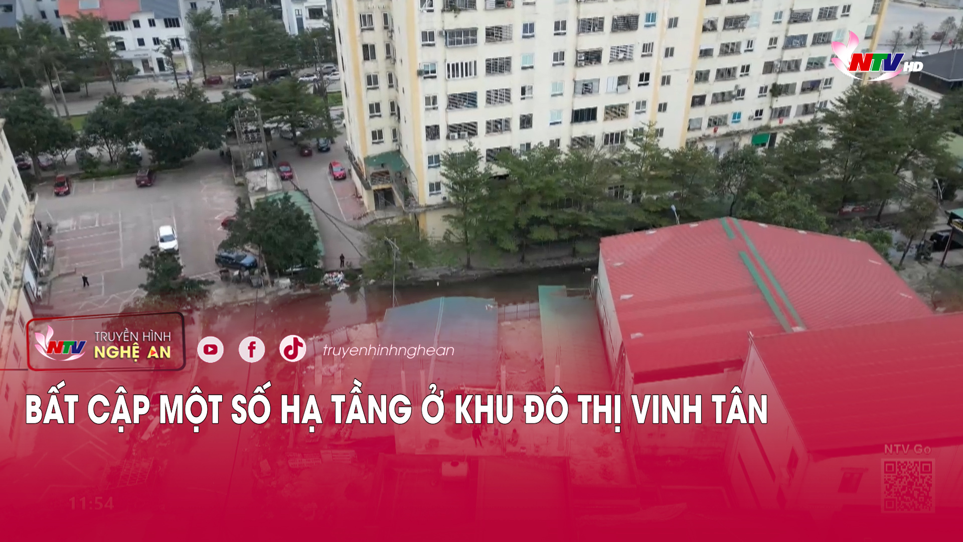 Bất cập một số hạ tầng ở khu đô thị Vinh Tân