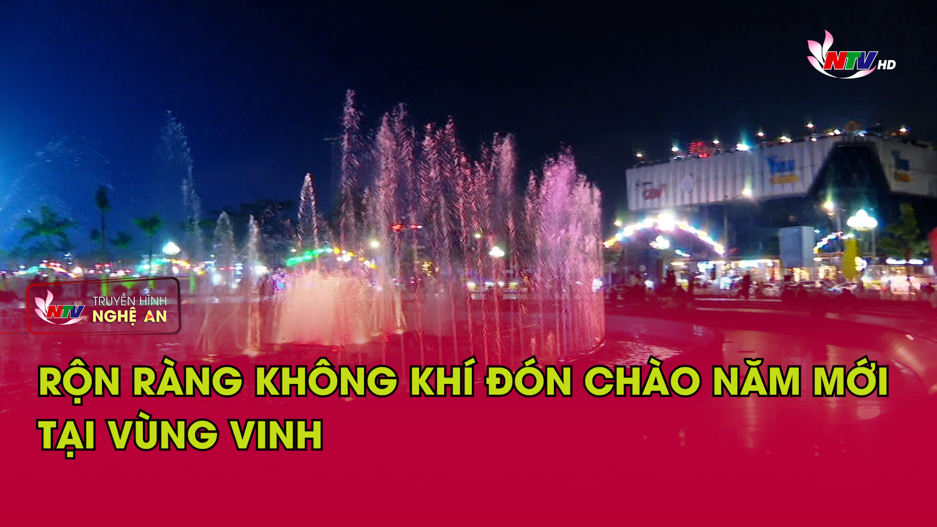 Rộn ràng không khí đón chào năm mới tại vùng Vinh