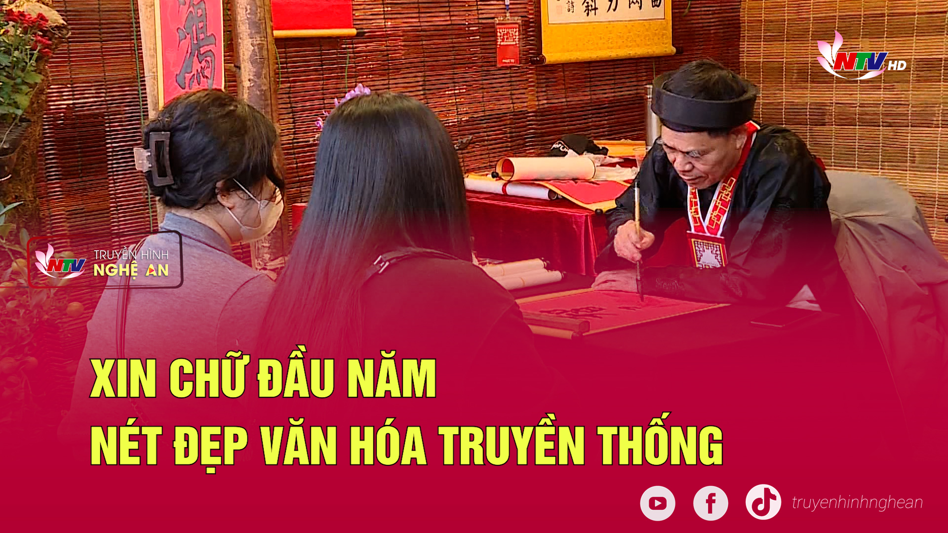 Xin chữ đầu năm – nét đẹp văn hóa truyền thống