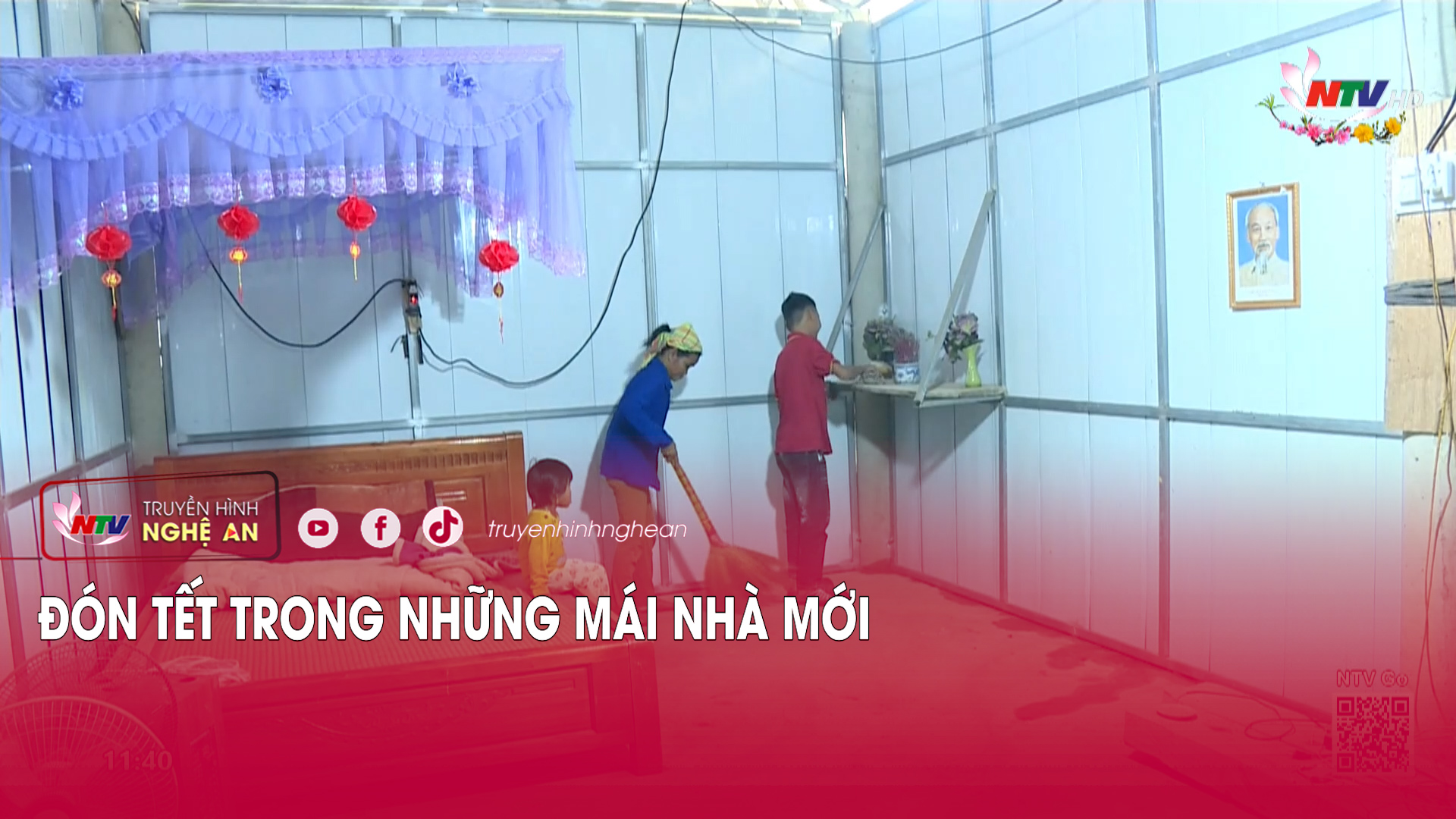 Đón Tết trong những mái nhà mới