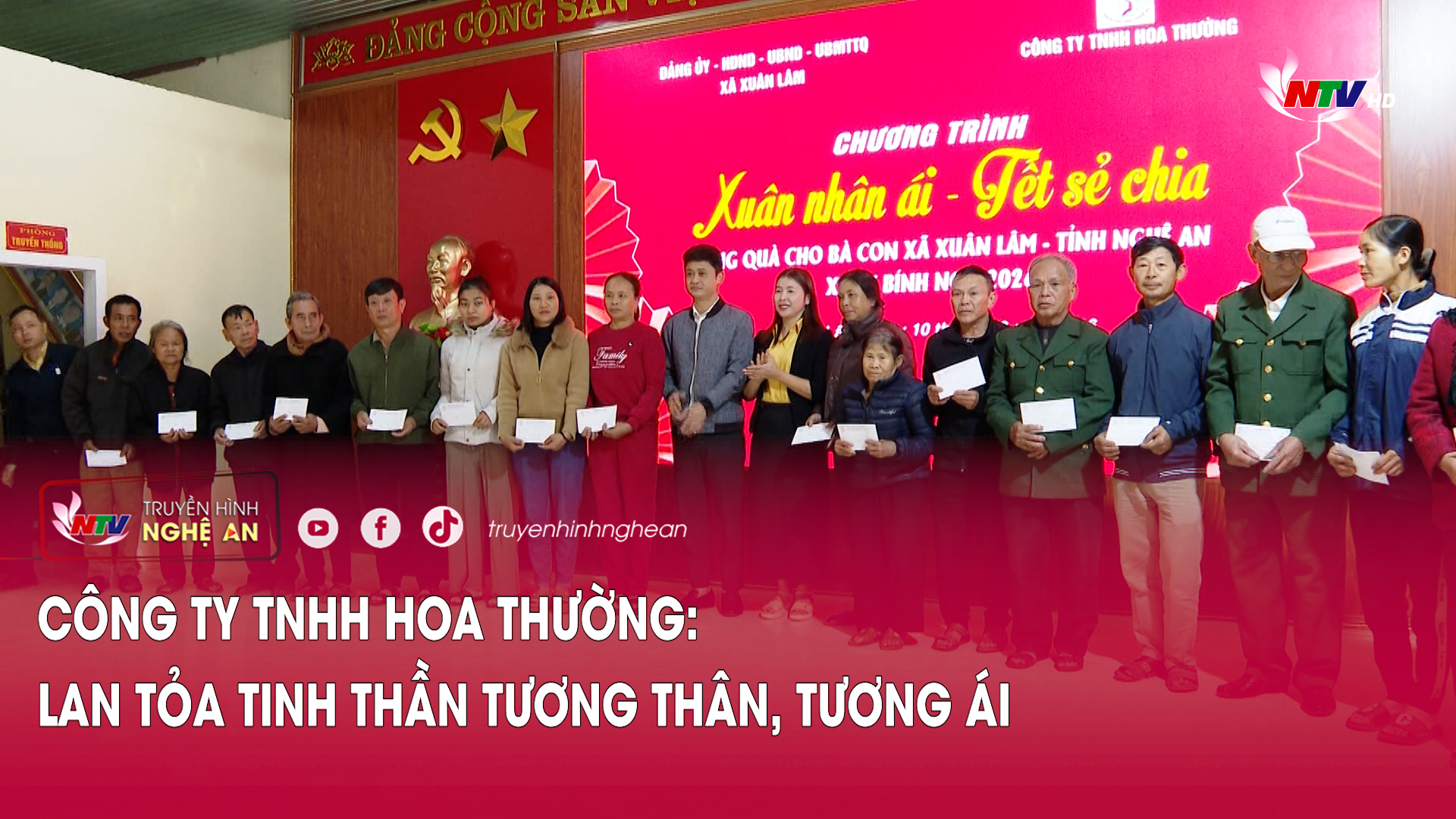 Công ty TNHH Hoa Thường: Lan tỏa tinh thần tương thân, tương ái