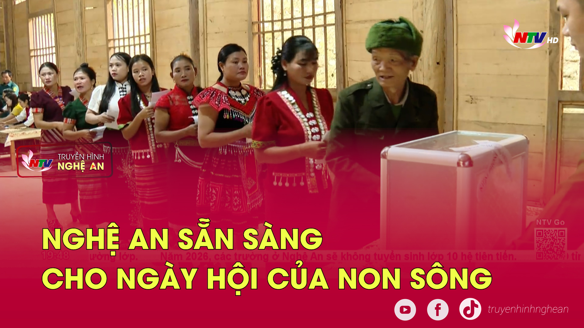 Nghệ An sẵn sàng cho ngày hội của non sông