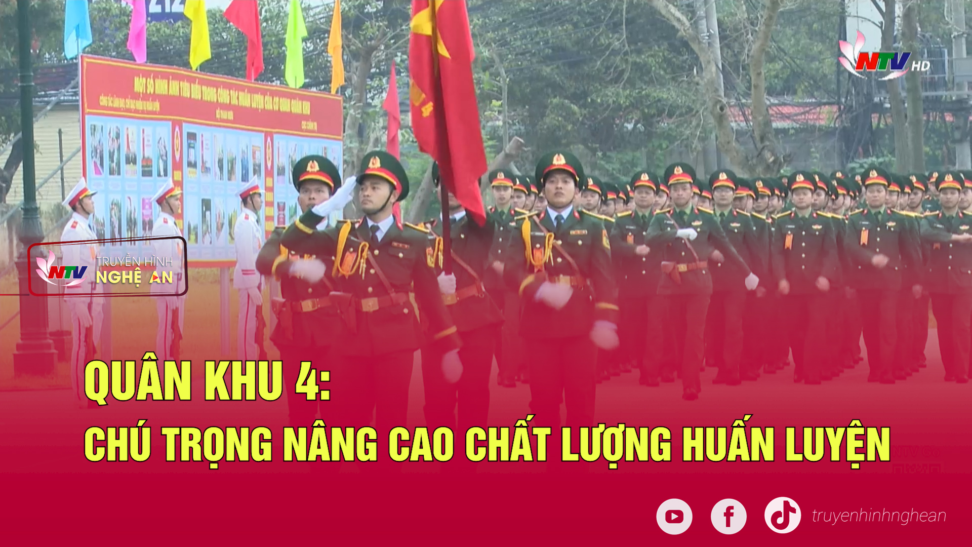 Quân khu 4: Chú trọng nâng cao chất lượng huấn luyện