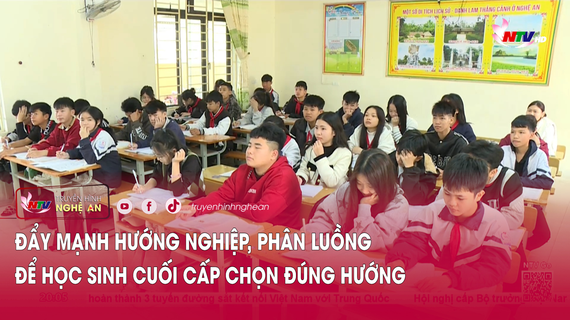 Đẩy mạnh hướng nghiệp, phân luồng để học sinh cuối cấp chọn đúng hướng