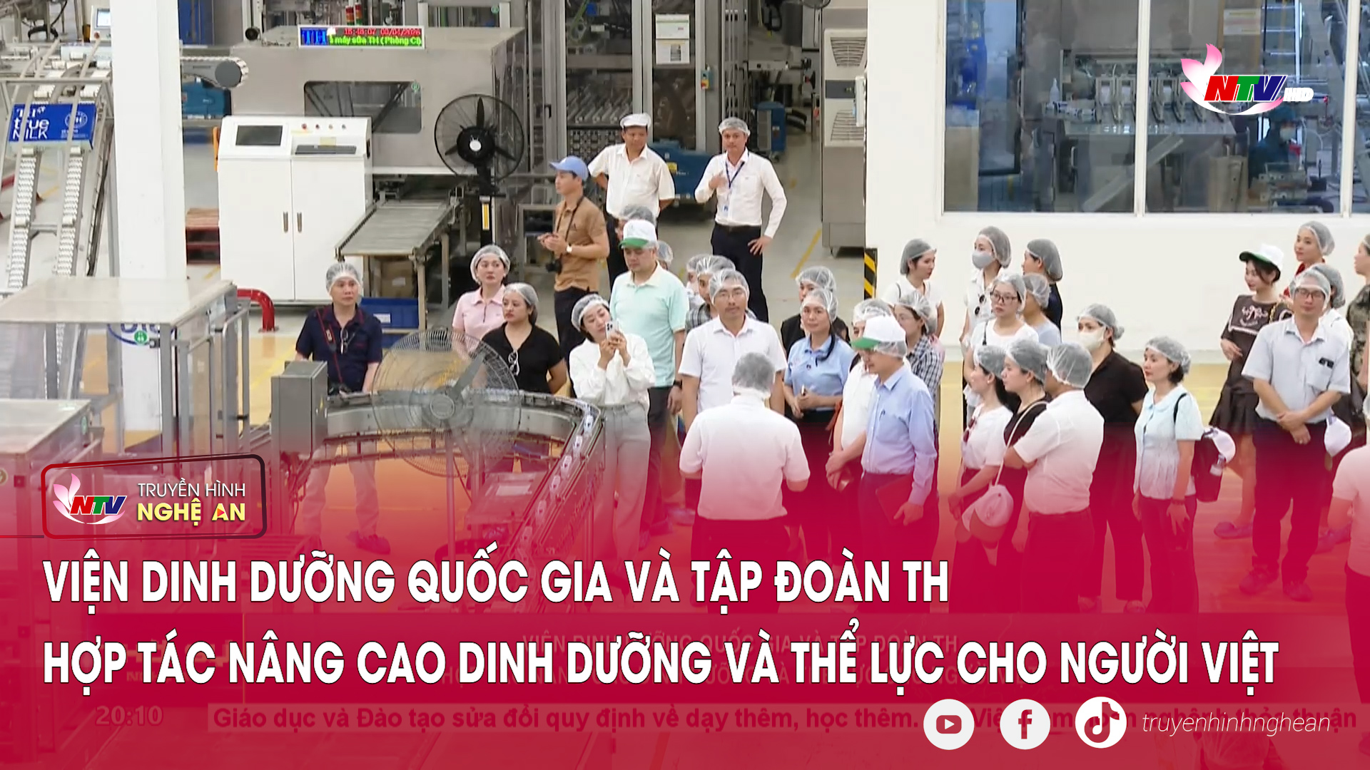 Viện Dinh dưỡng Quốc gia và Tập đoàn TH hợp tác nâng cao dinh dưỡng và thể lực cho người Việt