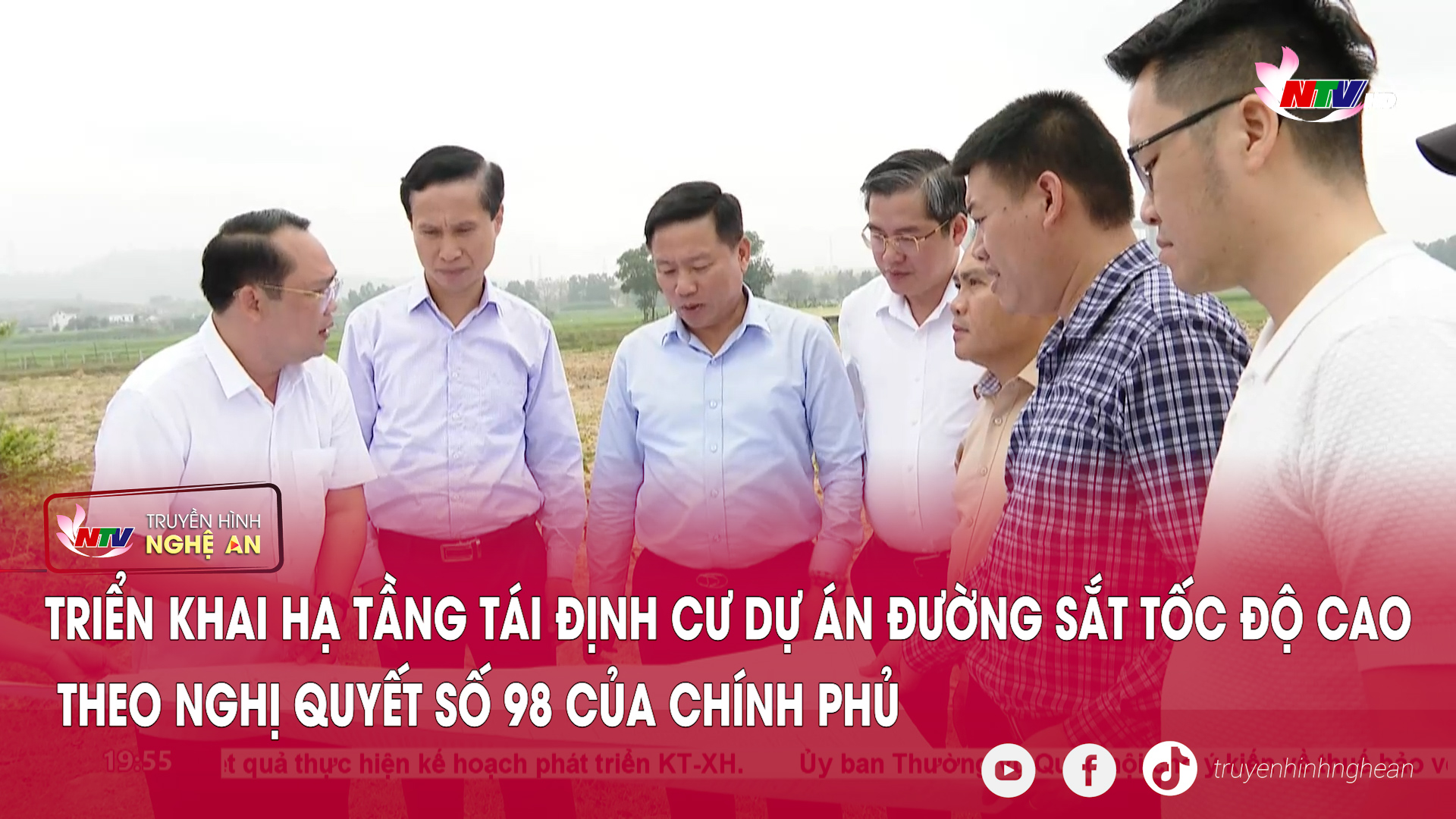 Triển khai hạ tầng tái định cư Dự án Đường sắt tốc độ cao theo Nghị quyết số 98 của Chính phủ