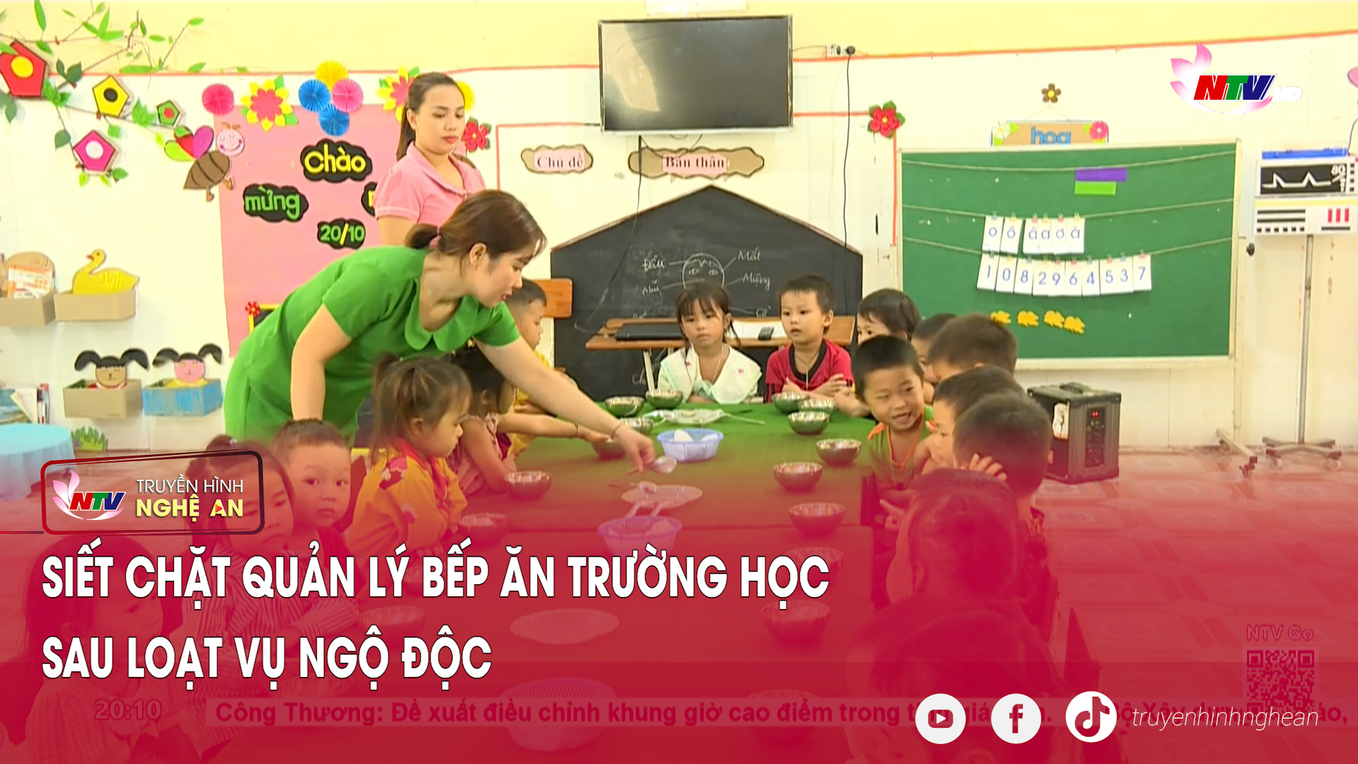 Siết chặt quản lý bếp ăn trường học sau loạt vụ ngộ độc