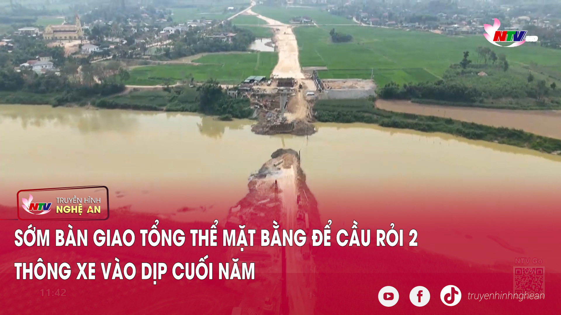 Sớm bàn giao tổng thể mặt bằng để Cầu Rỏi 2 thông xe vào dịp cuối năm