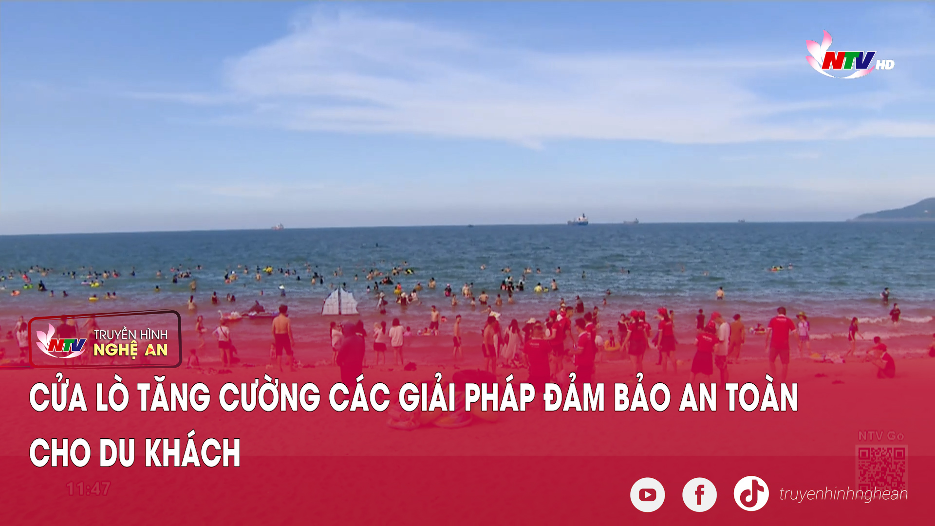 Cửa Lò tăng cường các giải pháp đảm bảo an toàn cho du khách