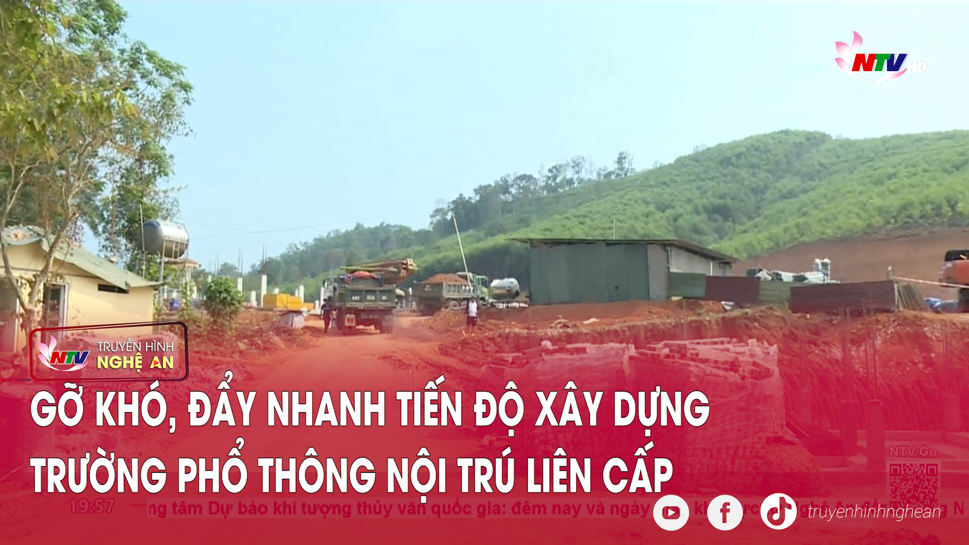 Gỡ khó, đẩy nhanh tiến độ xây dựng trường phổ thông nội trú liên cấp