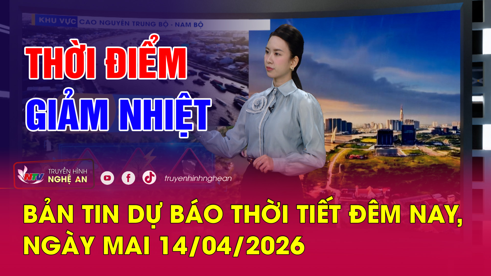Dự báo thời tiết đêm nay, ngày mai - 14/04/2026