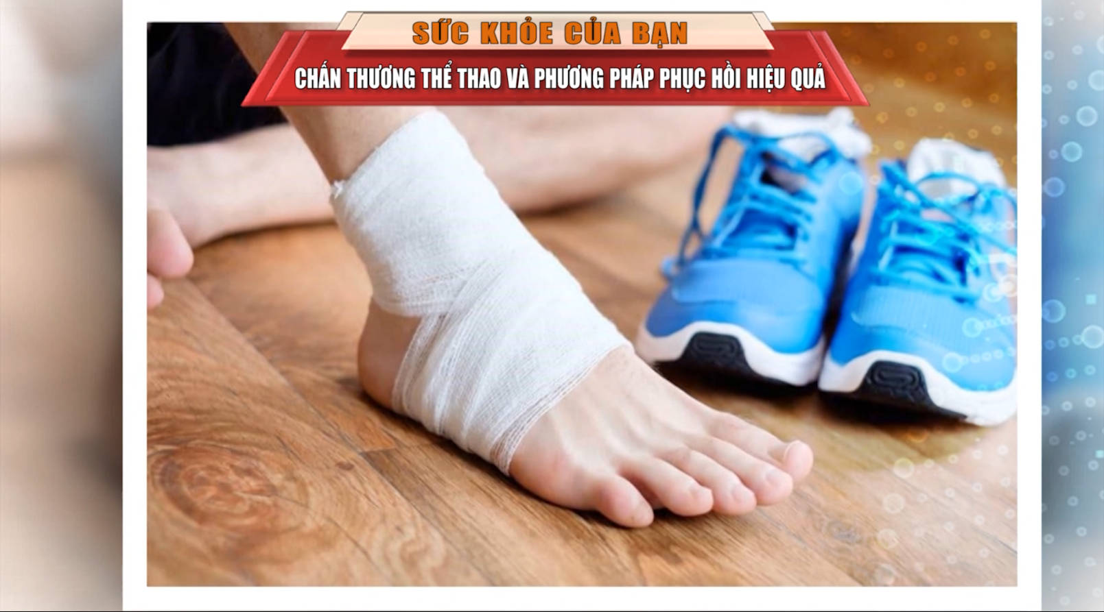 [🔴Trực tiếp] Sức khỏe của bạn: Chấn thương thể thao và phương pháp phục hồi hiệu quả