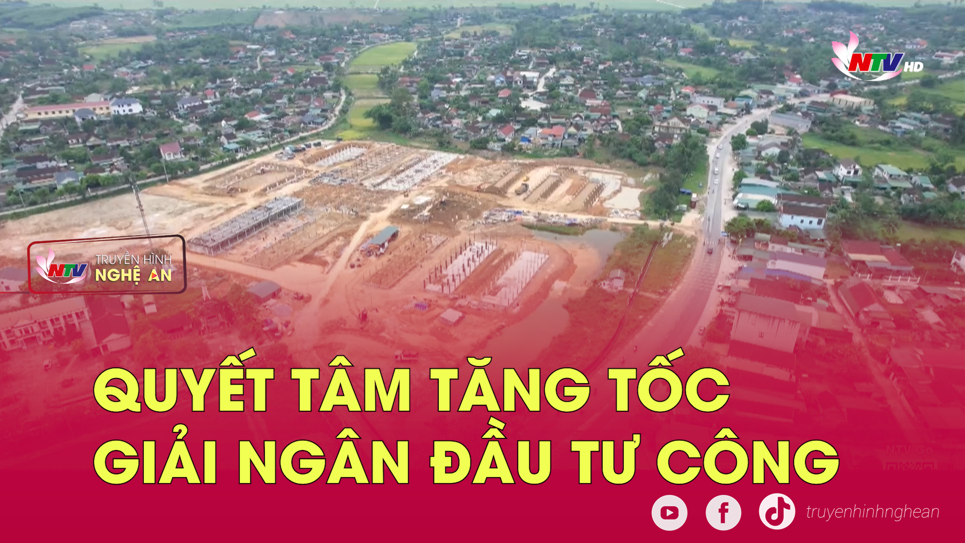 Quyết tâm tăng tốc giải ngân đầu tư công
