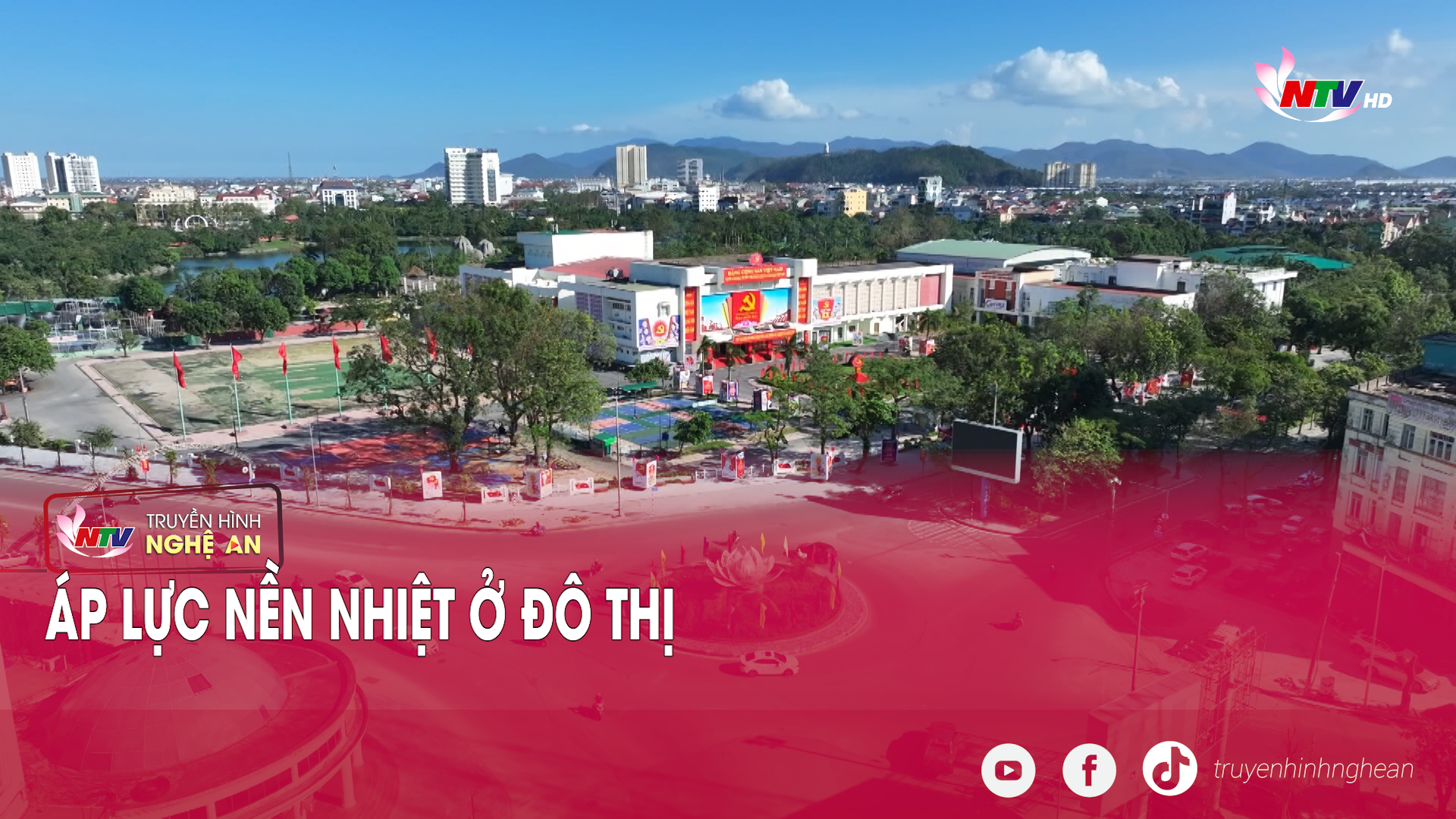 Áp lực nền nhiệt ở đô thị