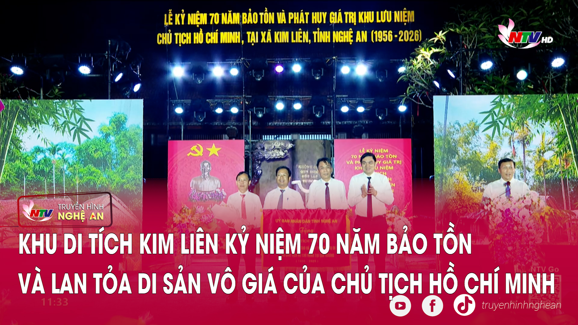 Khu di tích Kim Liên kỷ niệm 70 năm bảo tồn và lan tỏa di sản vô giá của Chủ tịch Hồ Chí Minh