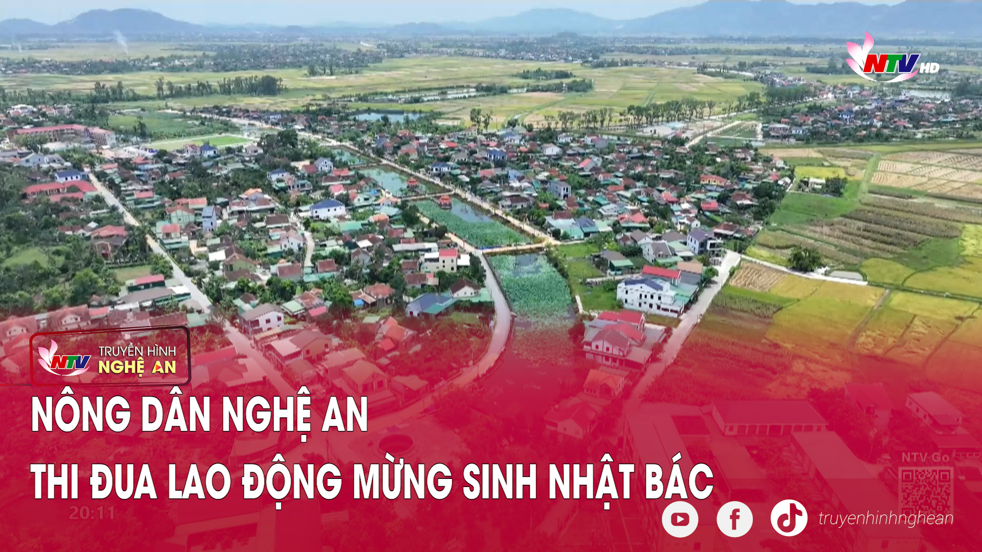 Nông dân Nghệ An thi đua lao động mừng sinh nhật Bác