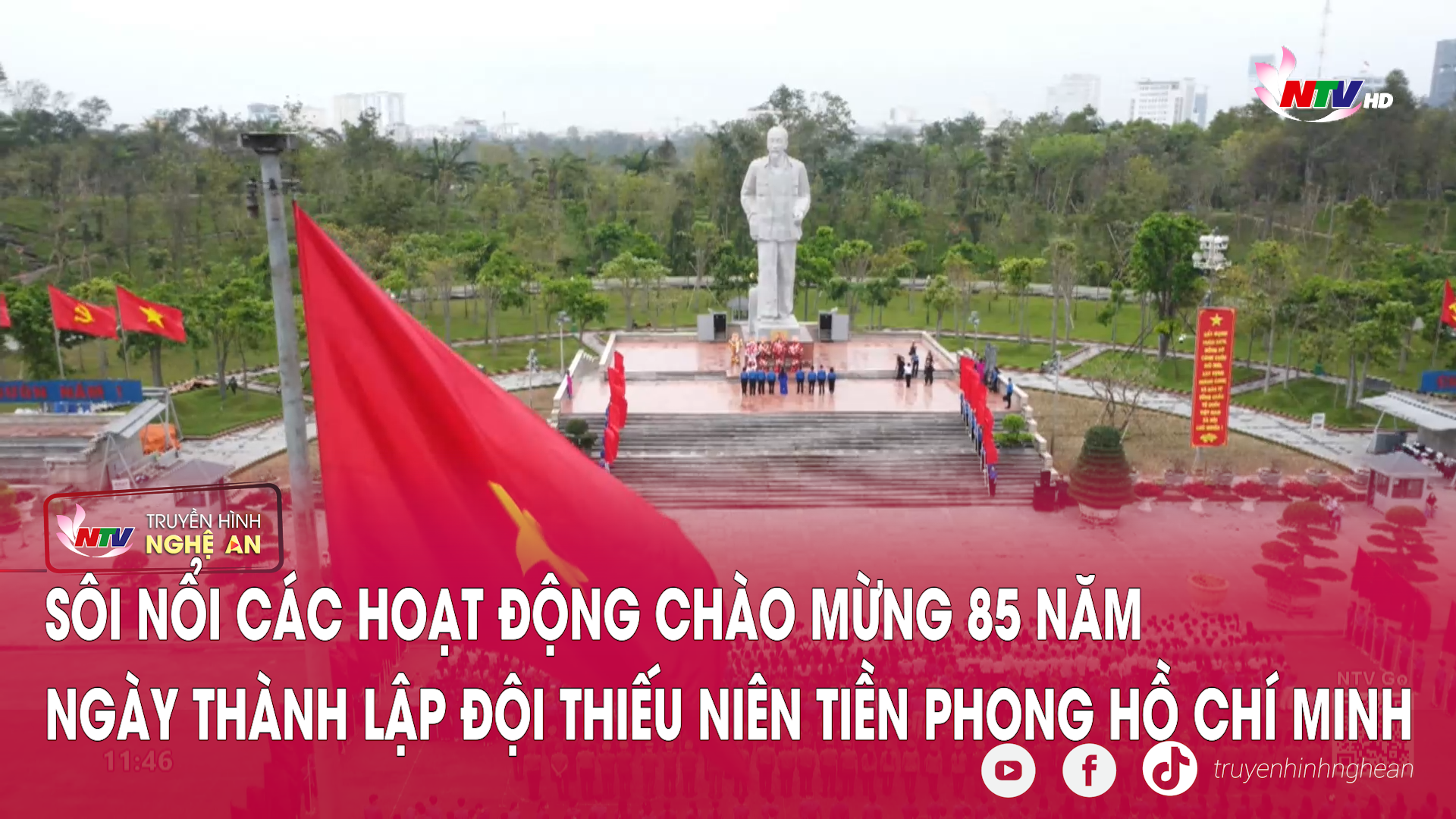 Sôi nổi các hoạt động chào mừng 85 năm Ngày thành lập Đội Thiếu niên Tiền phong Hồ Chí Minh