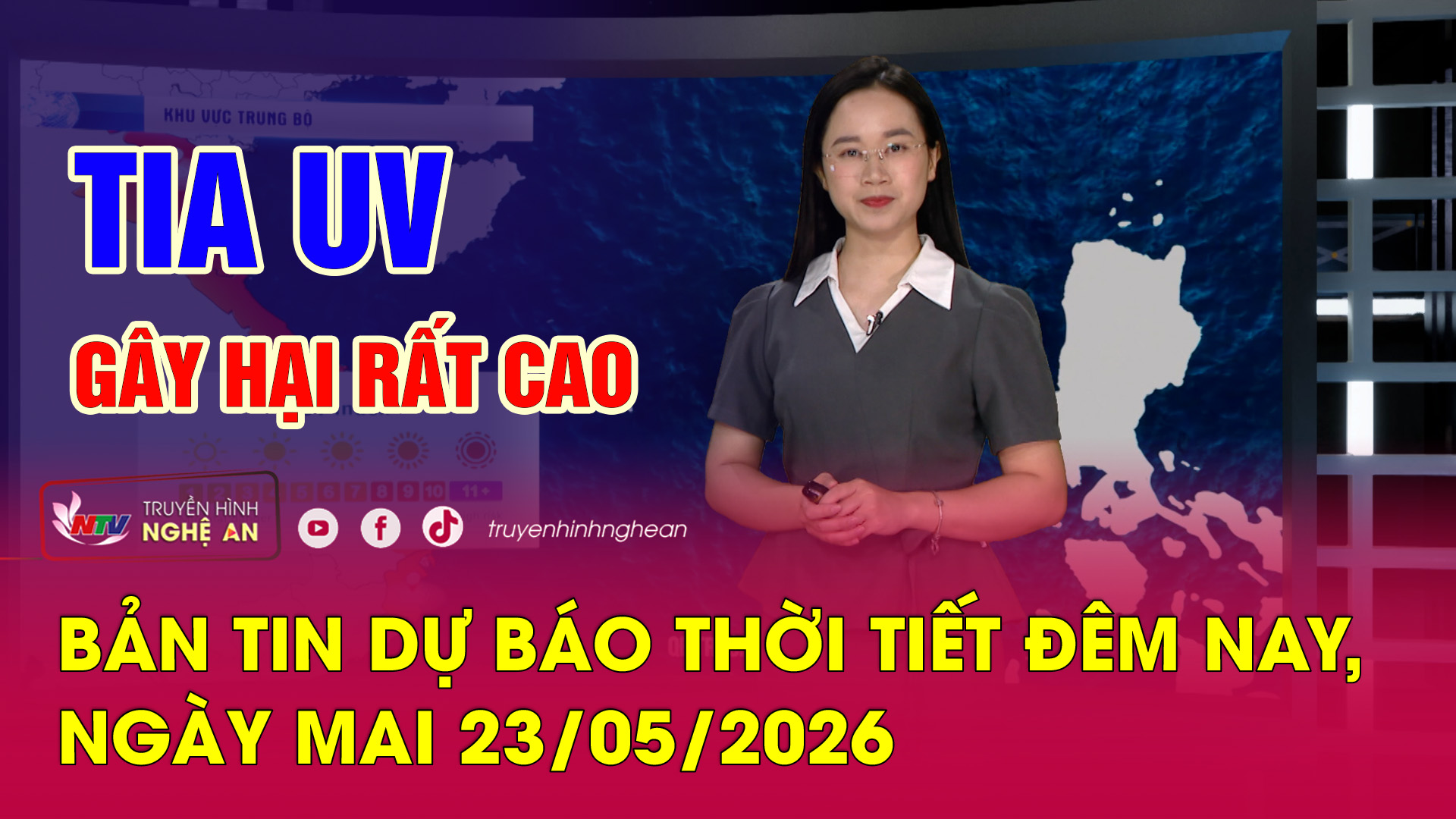 Dự báo thời tiết đêm nay, ngày mai - 23/05/2026