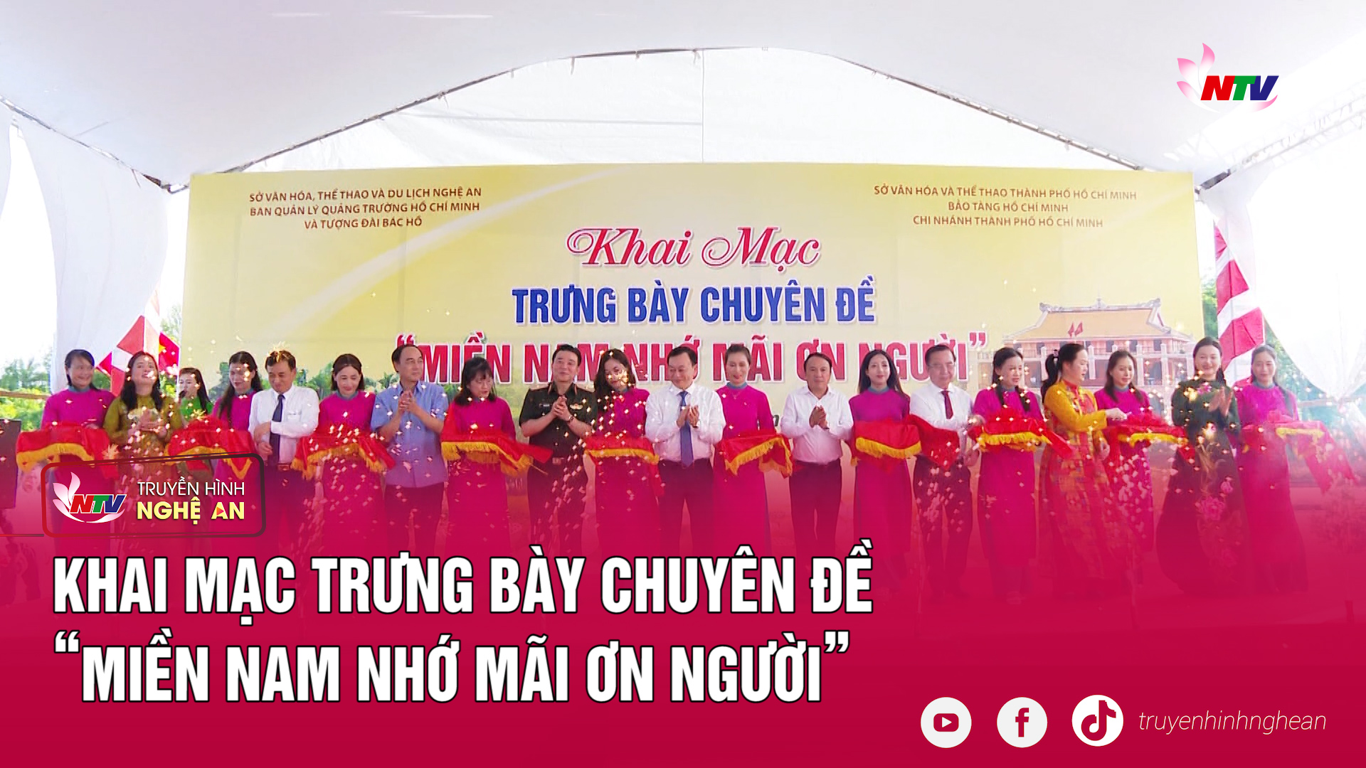Khai mạc trưng bày chuyên đề “Miền Nam nhớ mãi ơn Người”