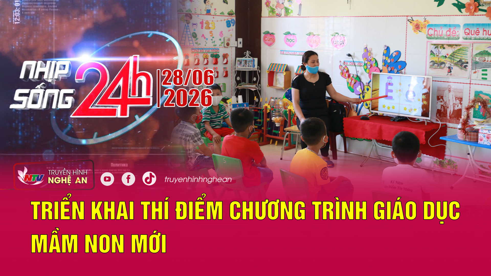Bản tin Nhịp sống 24h - 28/06/2026