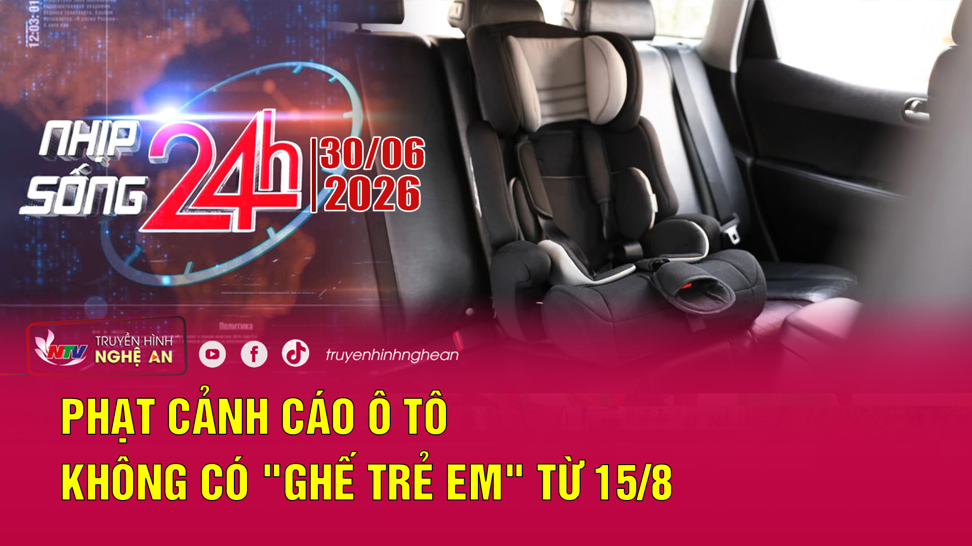 Bản tin Nhịp sống 24h - 30/06/2026
