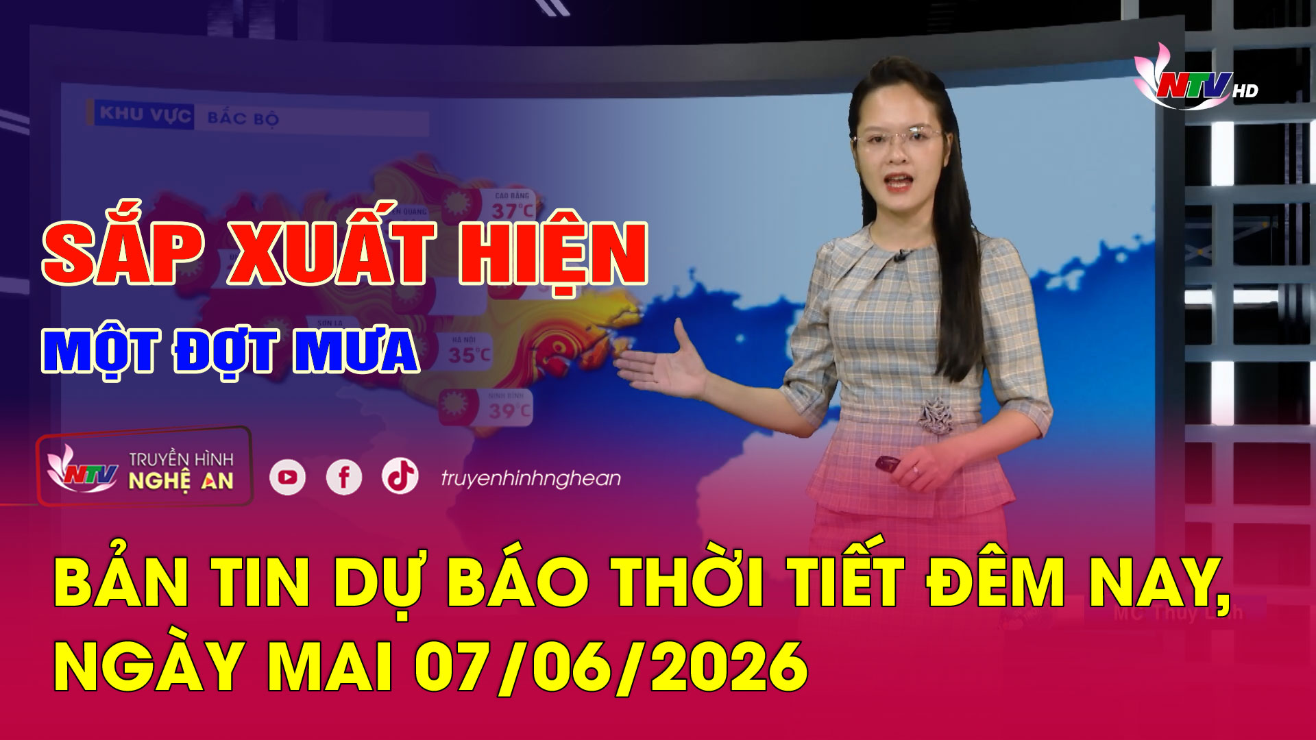 Dự báo thời tiết đêm nay, ngày mai - 07/06/2026