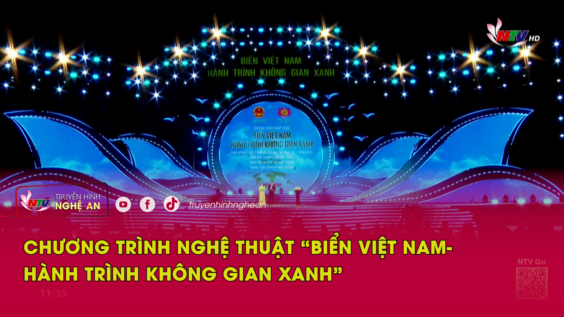 Chương trình nghệ thuật “Biển Việt Nam- Hành trình không gian xanh”