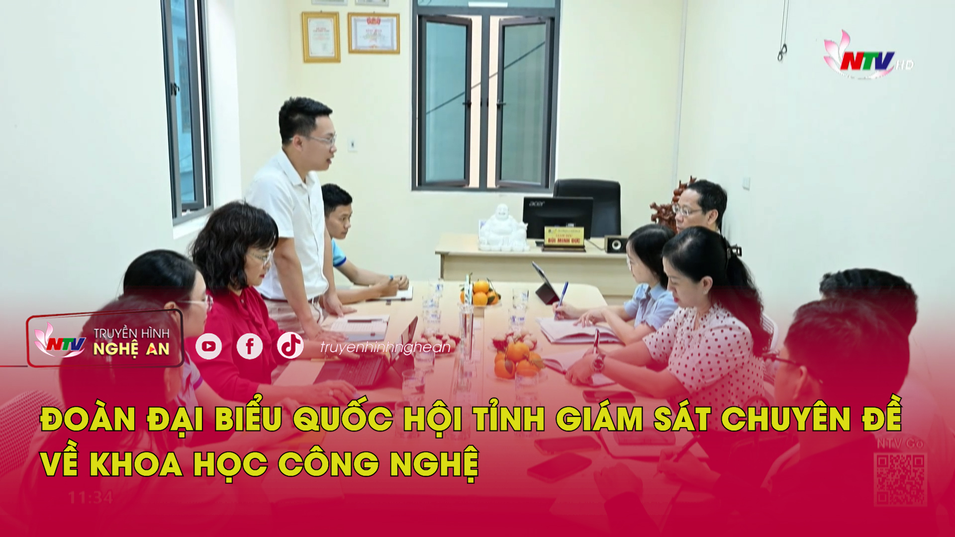Đoàn Đại biểu Quốc hội tỉnh giám sát chuyên đề về khoa học công nghệ
