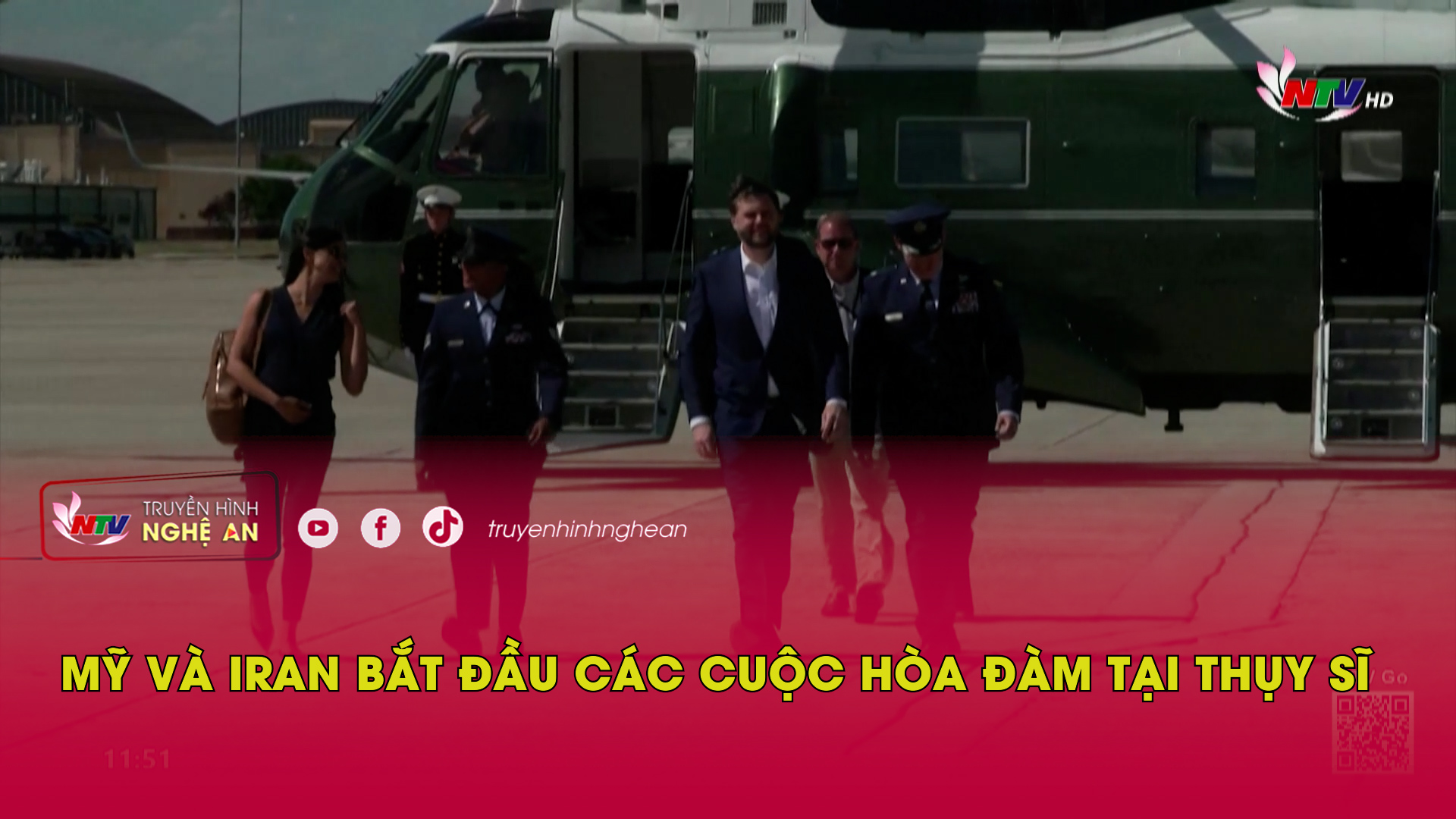 Mỹ và Iran bắt đầu các cuộc hòa đàm tại Thụy Sĩ