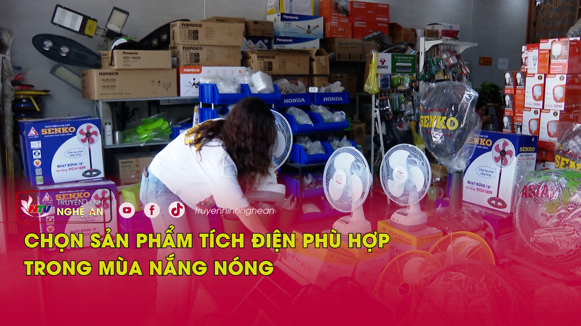 Chọn sản phẩm tích điện phù hợp trong mùa nắng nóng