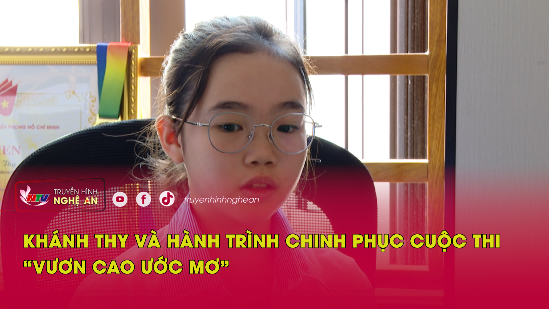 Khánh Thy và hành trình chinh phục cuộc thi “ Vươn cao ước mơ”