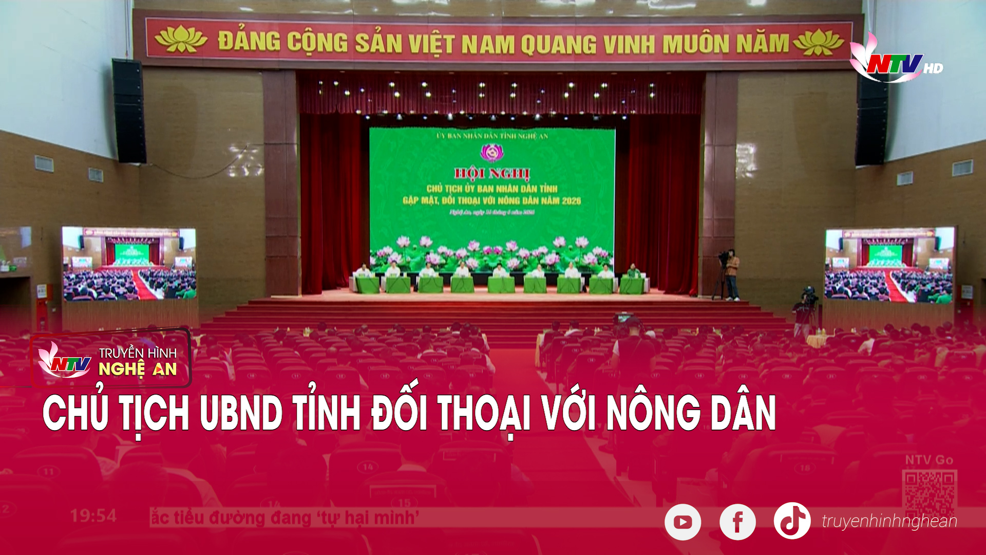 Chủ tịch UBND tỉnh đối thoại với nông dân