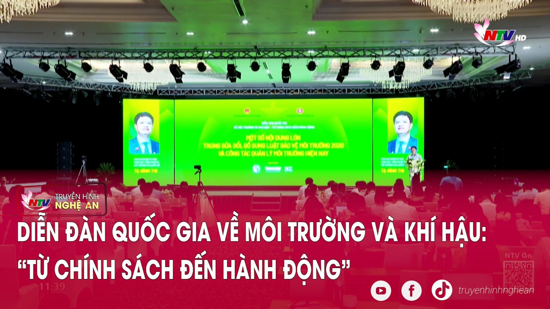 Diễn đàn Quốc gia về Môi trường và Khí hậu: “Từ chính sách đến hành động”